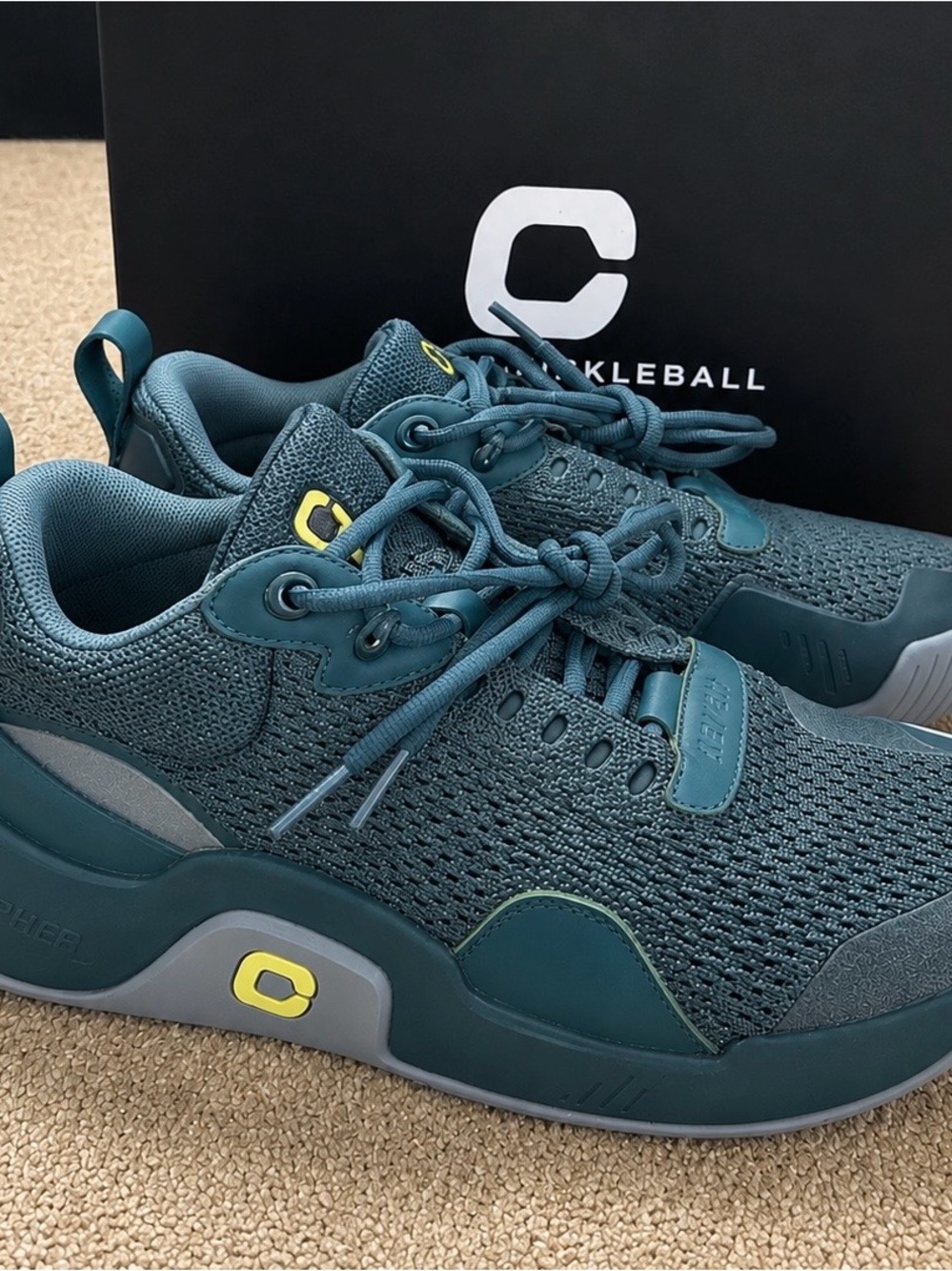 Cypher KEY211 Pickleball Court Shoes – Ranger Green – Like New w/ Box